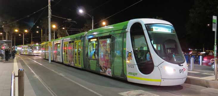 Yarra Trams Citadis Bumblebee 1 5123